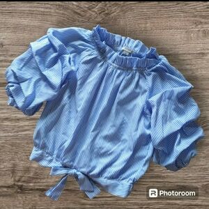 Habitual striped blouse girls 12